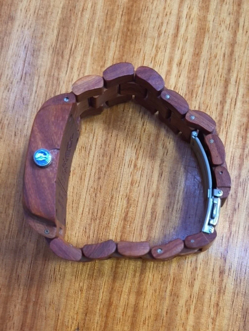 Martin MacArthur Hawaii Tank Style Koa Wood Watch